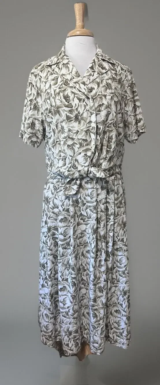 JH Collectibles size 12 Blouse Pleated Skirt 2pc 90s Forest Fairy Chic Trad